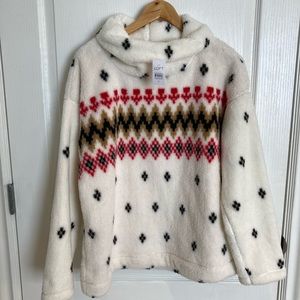 LOFT Fleece sweater new with tags
